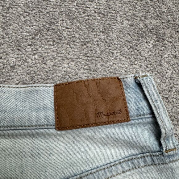 Madewell The Perfect Vintage Straight Leg Denim Jeans Womens 30 Light Wash Hemp - Picture 6 of 15
